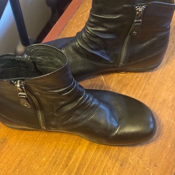Josef Seibel Fayes 05, Black Leather Ankle Boots. Size 36= 5/5.5 Soft & Classy. - Picture 4 of 12